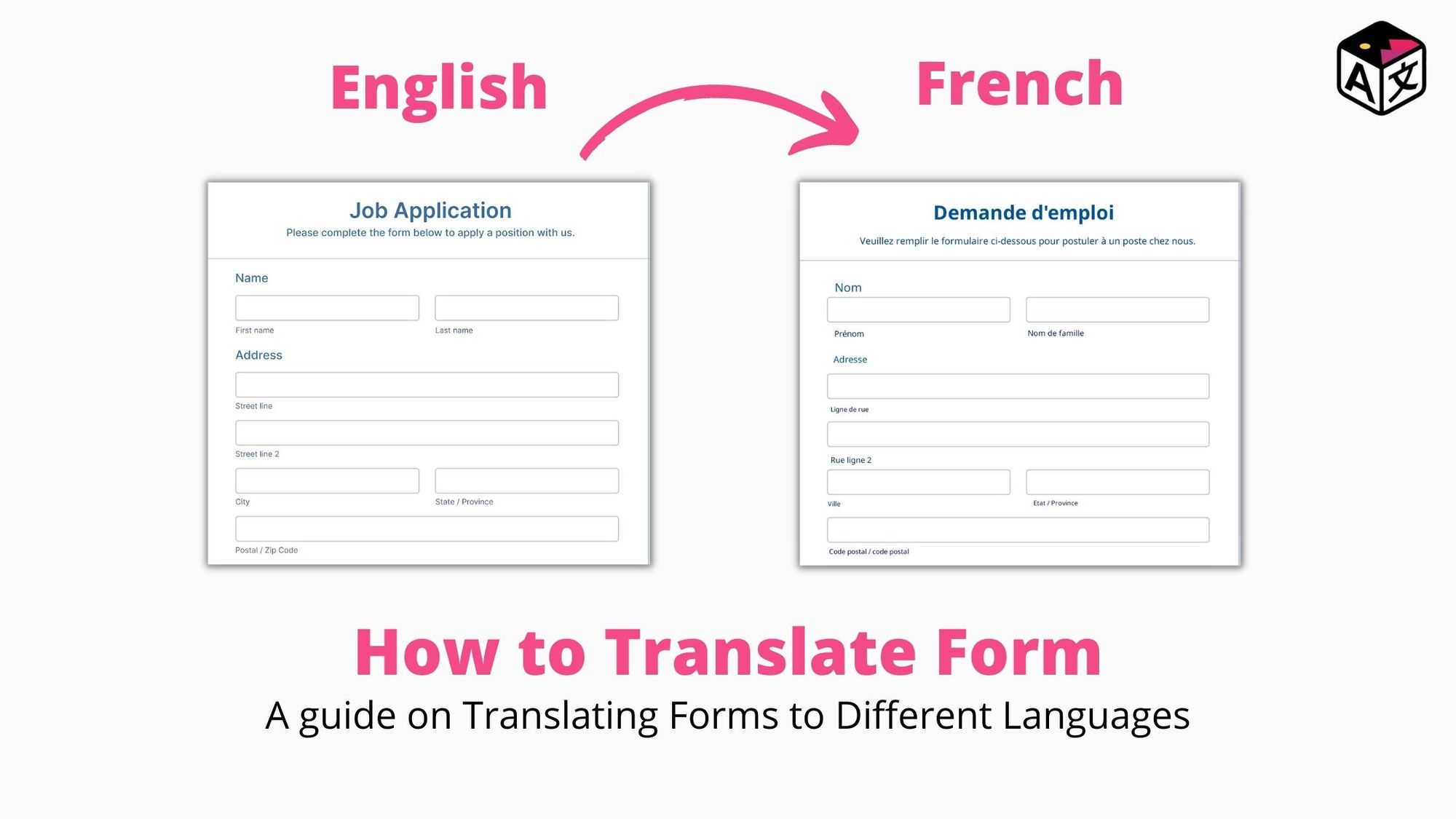How to Translate Form | Translate Form Instantly in 40+ languages