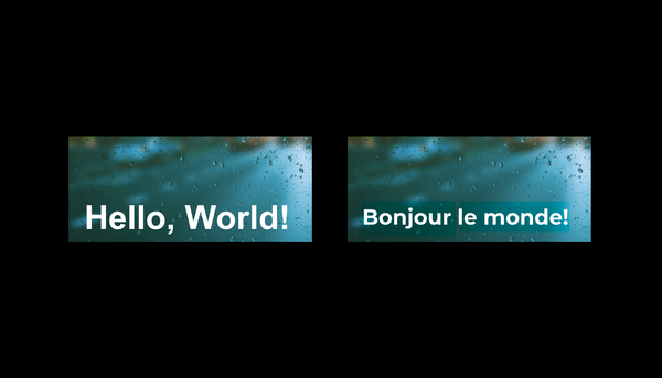 How to translate a picture?